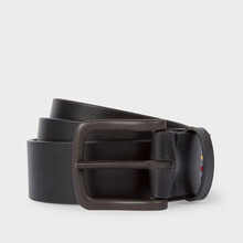 保罗史密斯 PS Paul Smith 21春夏男士黑色腰带 M2A-5582-AZEBRA-78-40