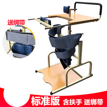 残疾人助行器老人站立康复器材成人学步车辅助行走训练站立架 19年标准款站立架(带扶手)
