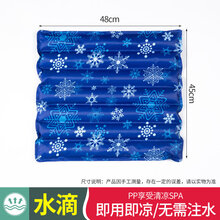 水袋坐垫 免注水夏天水垫褥疮凉垫冰垫屁股夏季坐垫冰凉汽车水袋水枕头床垫 48*45cm深雪花