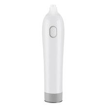 电动清洁刷套装多功能奶瓶刷电动杯刷奶嘴刷吸管刷 三合一 森米奶瓶清洁刷 不锈钢刷杆 NPS-102 浅灰