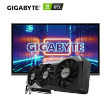 技嘉（GIGABYTE）RTX 3060 Ti  OC 猎鹰/雪鹰/魔鹰 PRO 电竞游戏显卡 RTX3060Ti魔鹰PRO3.0+M27Q显示器 电竞显卡