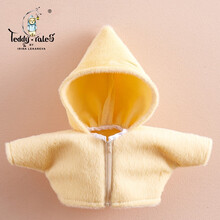 TeddyTales莉娜熊公仔服【熊崽衣服】奶黄色连帽开衫