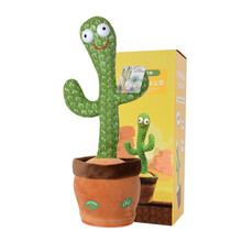 乐智 仙人掌玩具跳舞网红摇摆解压神器减压女生整蛊愚人节恶搞礼物沙雕 款跳舞仙人掌（120首歌+学舌+录音+发光）充