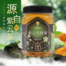 夜郎蜂业紫云英蜂蜜单花蜜1000g/瓶成熟蜂蜜官方直营