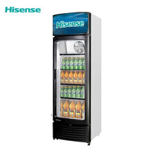 海信（Hisense）SC-388WLA 冷藏展示柜立式冷柜 商用冰箱超市便利店保鲜柜饮料柜啤酒展示冰箱柜 风冷柜