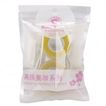 梵今（VANGIN）肉色双眼皮贴卷筒无痕自然透明隐形超粘化妆师专用女男士 1200贴/包(彩色袋，2卷.细条款)配+叉子