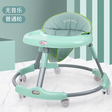 宝宝学步车6/7-18个月手推可坐多功能防o型腿侧翻男孩女孩婴儿童生日礼物抖音网红同款 【819新】绿色普通轮无音乐款