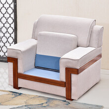 梦麦斯 办公沙发 单人位商务办公接待沙发可拆洗布艺沙发 1080*880*930mmMMS-SF-1118