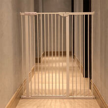 道顿世家免打孔宠物挡拦防猫咪狗狗门栏围栏栅栏隔离栏猫护栏防跳室内笼子 高度100厘米 门宽81-90厘米，下单备注门宽