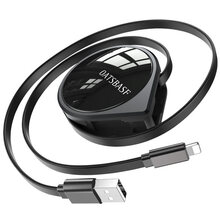 适用于苹果12数据线手机快充iPhone11伸缩usb便携式专用PD充电器车载可收缩收纳车用单头迷你 黑色【USB接口】苹果快充/数据传输/伸缩收纳