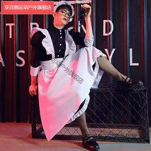 男穿男仆装cos服女装大佬cosplay服装动漫咖啡厅反串大码服装 制服专用柔美呢面料(98%人选) 均码