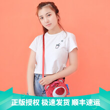 迪士尼(Disney) 草莓熊公仔玩具总动员毛绒玩具可爱抱抱熊玩偶泰迪熊娃娃生日礼物 草莓熊经典款 玩具总动员【草莓熊】斜挎包 包装礼品袋款【顺丰】