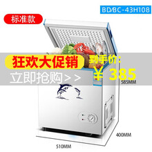 加笛 家用小冷柜小型立式大容量商用迷你冷藏冷冻智能保鲜两用冰柜 43升标准款