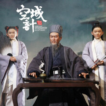 三国系列兵人INFLAMES猴厂演义赵云子龙诸葛亮关羽张飞 诸葛亮豪华大套