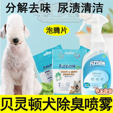 北灵顿用除臭剂消毒喷雾宠物狗狗去狗尿味分解尿渍室内拖地 泡腾片2粒装