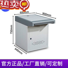 威铭正远 监控电脑桌木面拼装双联指挥平台单联调度台三联控制台监控操作台 F10单联 灰白套色