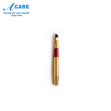 阿嚓热 化妆刷便携眉刷眼影刷唇刷套装初学者彩妆化妆工具 迷你带盖1支 人造纤维