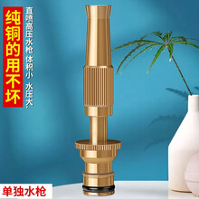 俊喆高压洗车水枪家用金属喷枪头浇花园艺水枪 升级款水枪单把 奶嘴型水枪