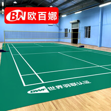 欧百娜（OBANA）羽毛球场地胶 室内单位气排球羽毛球场地胶垫定制星钻纹5.1mm