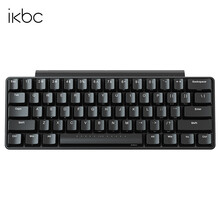 ikbc机械键盘W200mini2.4g无线蓝牙双模61键cherry樱桃轴电脑办公台式机笔记本便携 W200mini黑色茶轴（蓝牙5.0+有线双模）
