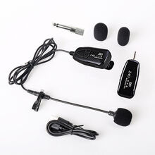 二胡扩音器专用无线麦克风拾音器小提琴萨克斯笛子木吉他乐器话筒ONEVAN 夹子式 加长管