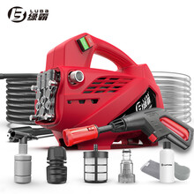 绿霸LuBa 家用洗车机 大功率感应高压清洗机 洗车神器洗车水枪洗车泵 空调庭院刷车工具 红魔D4 IDN 汽车用品