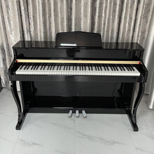 2021新款电钢琴 电钢琴88键重锤成人专业数码钢琴立式智能考级用琴幼师专用 纯钢级K58至至烤漆黑至重锤键至琴凳 品质保证