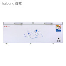 海邦冰柜卧式商用大容量冷藏冷冻保温铜管展示柜 BC/BD-828单温铜管智能款