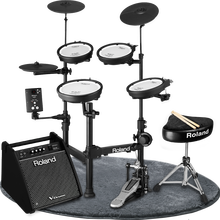 罗兰电子鼓TDE1/TD1DMK 便携电鼓架子鼓 成人儿童初学者入门TD4kp升级品质定制款 TD-1kpx+罗兰PM100音箱+配件礼包