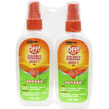 庄臣（Johnson）驱蚊液驱蚊喷雾雷达欧护户外防蚊液驱蚊水孕妇婴幼儿可用 清新芦荟香型100ml*2瓶