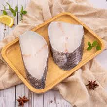 鳕鱼块鳕鱼片深海鱼排新鲜冷冻鳕鱼中断海鲜水产 精选中段(无冰衣) 一斤