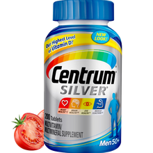 送爸妈 进口 善存银片 中老年男士复合维生素200粒 50岁以上男性补充维生素C、维生素B等多维矿物 中老年男士复合维生素200粒