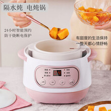 乾越 电炖锅隔水炖小型智能多功能定时预约家用电炖盅养生燕窝煮粥煲汤 北欧粉