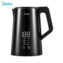 美的（Midea）电水壶烧水壶开水壶304不锈钢智能控温双温度显示电热水壶MK-SH15Power508b 企业采购