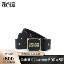 送女友 范思哲 Versace Jeans Couture皮带女士腰带 D8VWAF24-71627 BLACK-899黑色 85