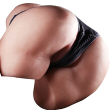 取乐飞机杯男用自慰器具TPE阴臀倒模1:1臀部仿真双通道倒膜名器硅胶下半身娃娃腿模成人情趣性玩具用品 真人倒模双通道性感女人屁股一线天馒头-3.5斤