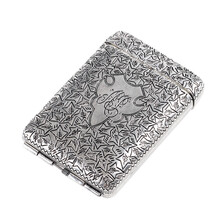 礼姿 复古三开烟盒伯明翰浴血黑帮谢比尔同款金属三连开手工雕刻男