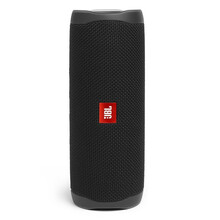 JBL Flip5音乐万花筒蓝牙音箱 无线迷你音响 防水设计户外便携 多台串联音箱低音增强 黑色