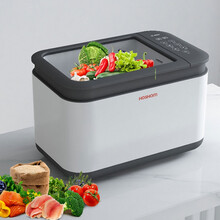 开禾莯805果蔬清洗净化机家用智能解毒消毒洗菜机食材食品净化自动 黑色