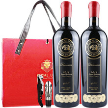 国际	【特酿珍藏级红酒\/橡木桶陈年12月】智利中央山谷拉佩尔产区新世界原瓶进口犀牛赤霞珠干红葡萄酒 礼盒双支装+2红酒杯