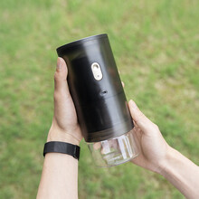 泰摩磨豆机  Grinder go电动咖啡豆研磨机 家用小型咖啡机磨豆机自动便携 GRINDER GO电动磨豆机|雾面黑色