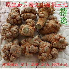 康中尊 文山三七20头30头40头80头云南春仿野生种植田七切片打超细粉 28头28个无剪口三七500克
