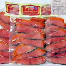 俄罗斯熏鱼 200克/袋 俄罗斯风味熏鱼 烟熏大马哈鱼片鲽鱼下酒菜开袋 鲽鱼鱼片200克