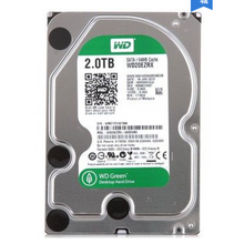 WD西数2TB硬盘 台式电脑监控机械2t绿盘 SATA串口64M兼容监控固态