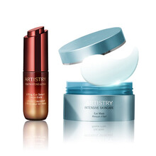 安利（Amway）雅姿明眸焕采组合（眼膜+紧致眼部精华液） 1套