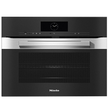 美诺（MIELE）德国原装进口 微波炉烤箱一体机H 7840 BM嵌入式电烤箱 不锈钢色