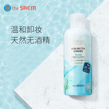 得鲜（the SAEM） 韩国原装进口 得鲜舒缓茶园茶树绿茶卸妆水/液 面部眼唇彩妆深层清洁 得鲜舒缓茶园茶树卸妆水300ml