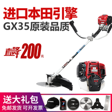 英德尔优选进口本田GX35引擎打草机斜挂式割草机四冲程割灌机汽油草坪修剪机除草机绿化修枝机
