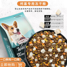 威尔逊馋嘴双拼狗粮冻干 柯基幼犬成犬狗粮专用天然粮10斤30斤冻干拌饭粮 冻干款10斤 幼犬