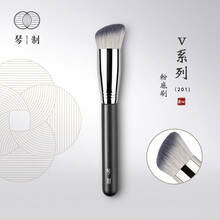 琴制化妆刷V系列201粉底刷斜坡型不吃粉轻薄服帖无刷痕面部遮瑕刷